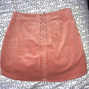 Corduroy skirt